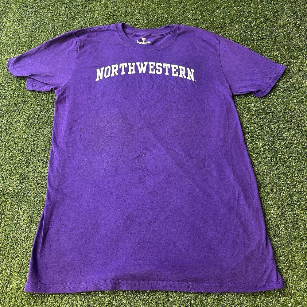 Fanatics Northwestern Wildcats Men’s Medium Purple Graphic T-Shirt NCAA